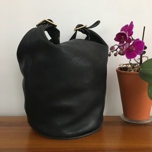 Vintage COACH Duffle / Feed Sac / Bucket Bag
